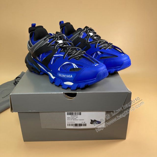 Balenciaga經典款男女鞋 巴黎世家頂級版本三代復古運動姥爺鞋 3代Triple-S 3.0 Balenciaga情侶款老爹鞋  hdbl1236